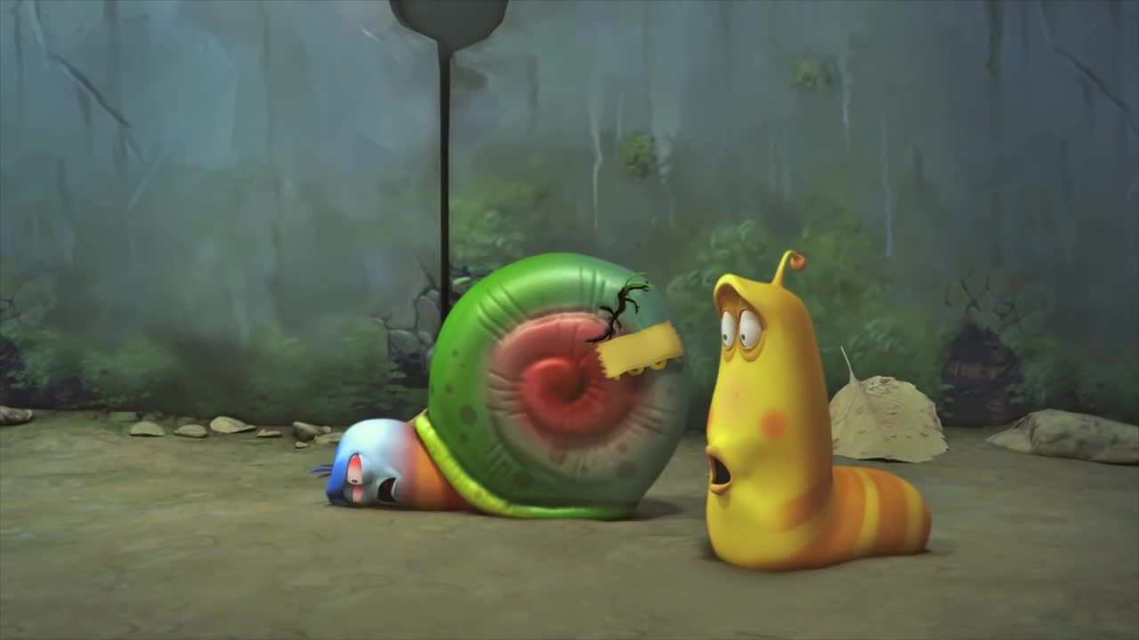 《爆笑虫子》一个小小的蜗牛壳,居然重达100吨笑翻了!