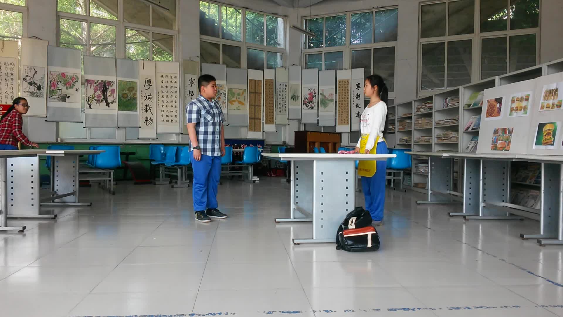 淄博市 博山七中 初二级部 三班 慢餐