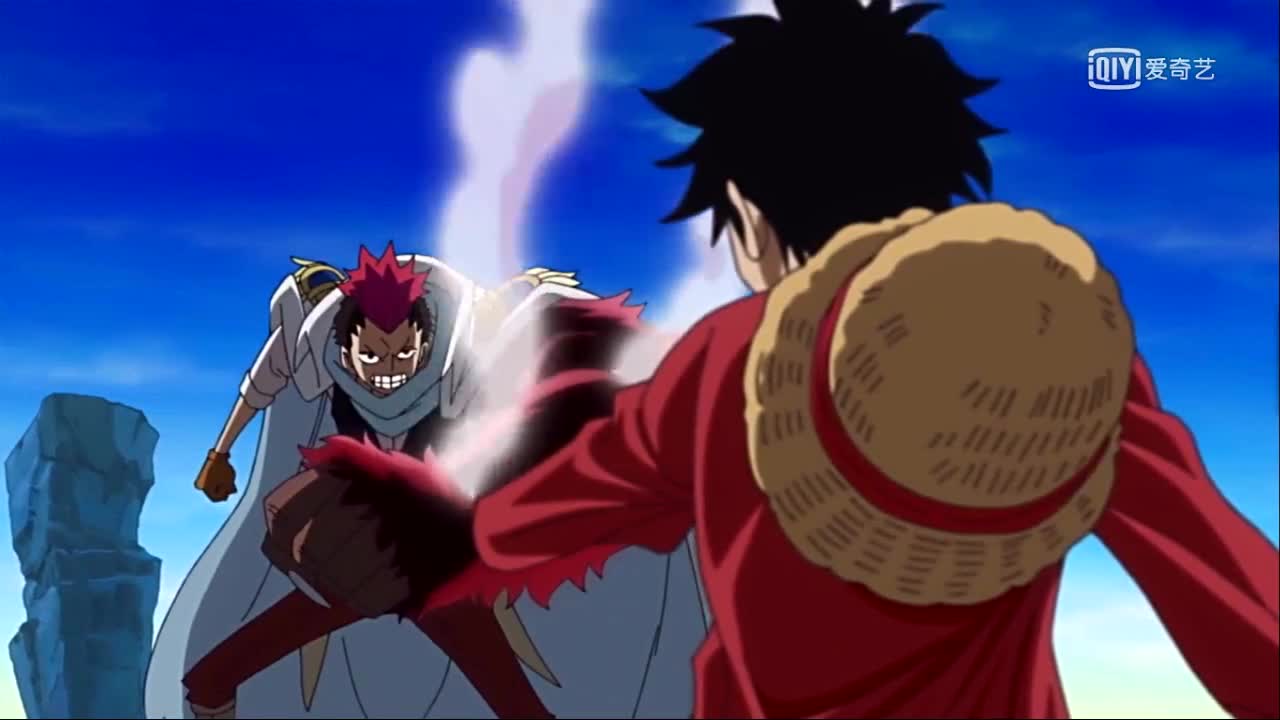 路飞大战海军新星,能把路飞逼到这份上,海军你很强