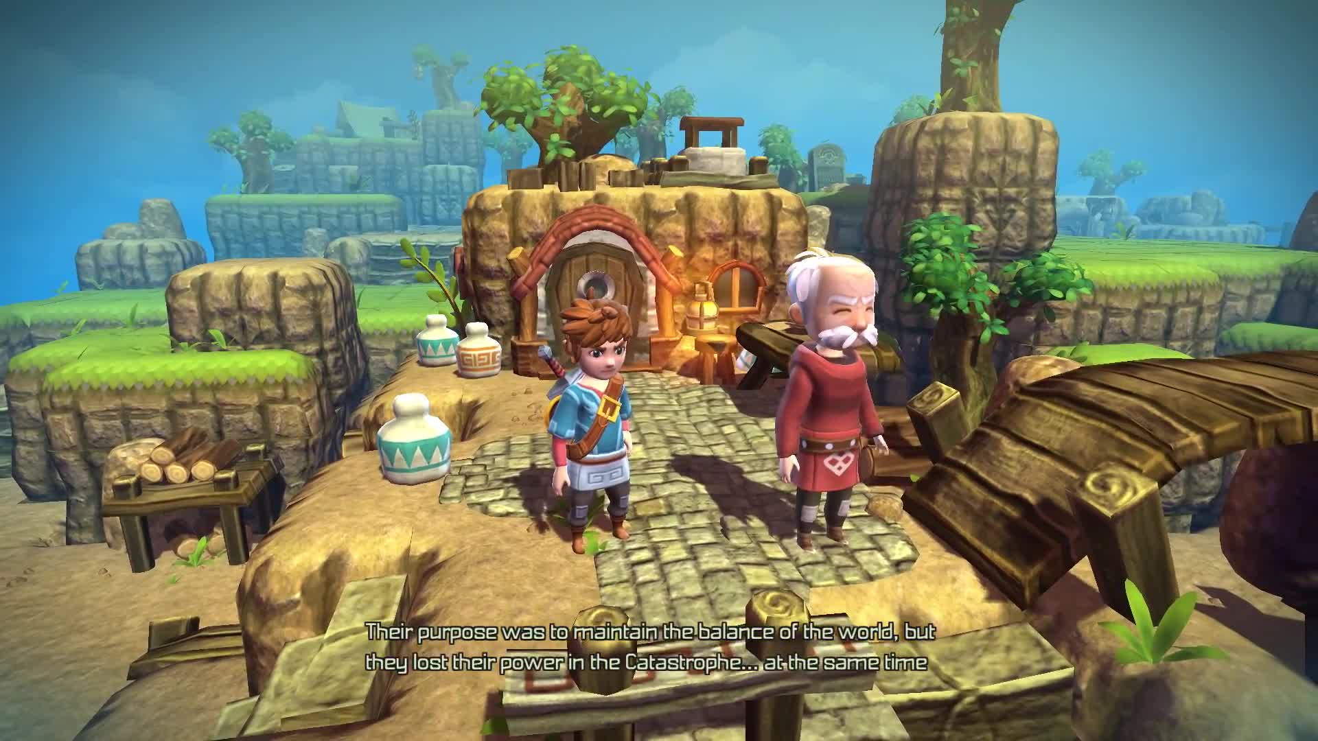 《海之号角》oceanhorn 15分钟switch平台游戏演示