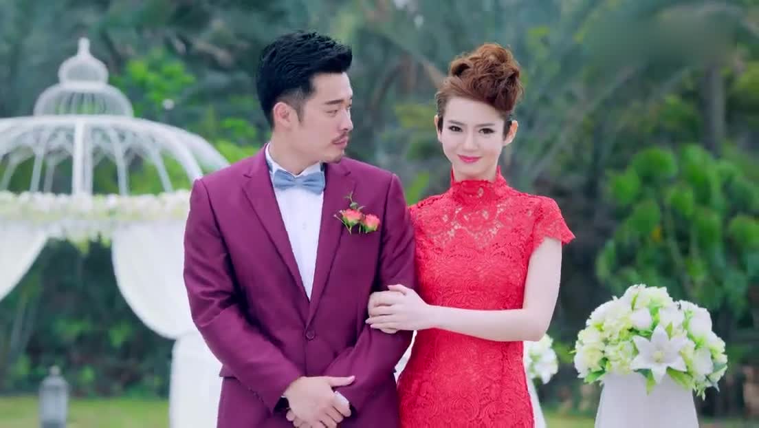 陈赫和戚薇为了工作拍婚纱照,陈赫假戏真吻戚薇 !